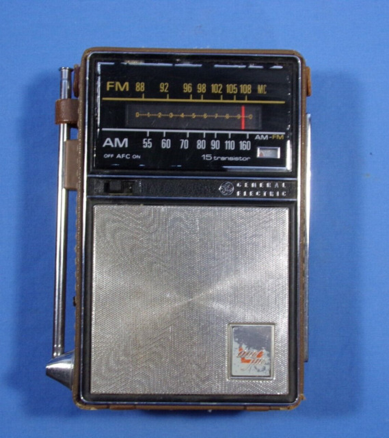Vintage Ge AM FM Radio Indiana Collectible Transistor Radios for 
