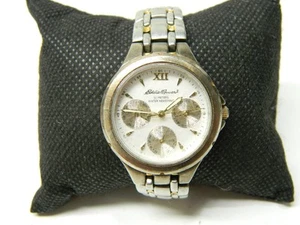 Eddie Bauer silver tone men's watch/wristwatch - Picture 1 of 6