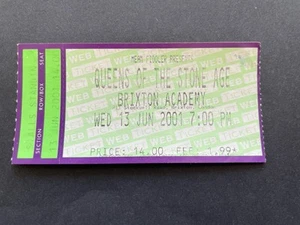 Queens Of The Stone Age Ticket 2001 - Picture 1 of 1