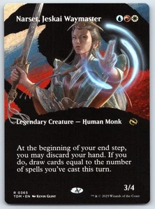 Narset, Jeskai Waymaster (Borderless) - Tarkir: Dragonstorm - MTG - Near Mint - Picture 1 of 1