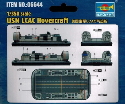 Trumpeter 06644 - USN LCAC Hovercraft - 1:350 - Bild 1 von 2