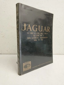 Workshop Manual Jaguar Mark I+II 2.4 / 3.4 / 3.8 Litre Years 1956-1961 Softcover - Picture 1 of 5