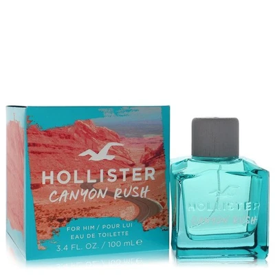 Hollister Canyon Rush by Hollister Eau De Toilette Spray 3.4 oz / e 100 ml - Immagine 1 di 4