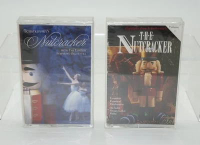 Tchaikovsky's The Nutcracker + Highlights Vol 1 Musical Cassette Tapes - Sealed - Imagen 1 de 4