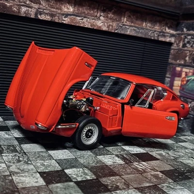 Triumph Sunstar 1/18 GT6 Mk3 Diecast Model Classic British Sports Car - Image 1 of 4