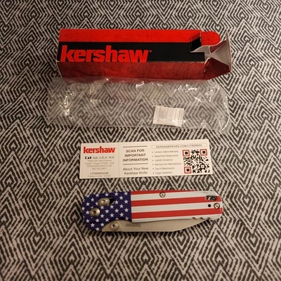 Cuchillo plegable Bel Air Kershaw 6105 EE. UU. CPM hoja de acero MagnaCut mango de aluminio Foto 1 de 4