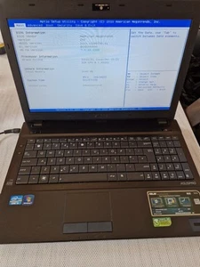 Asus B53E Intel Core I5-2430M 2.4GHz 15,6" Laptop For Parts Read Description - Picture 1 of 22