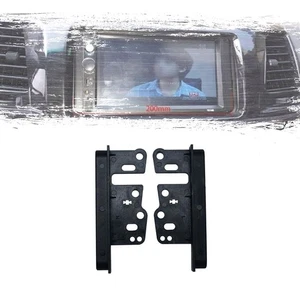 Radio Double Din Stereo Panel Fascia DVD Dash Bracket Kit Frame For Toyota D - Picture 1 of 1