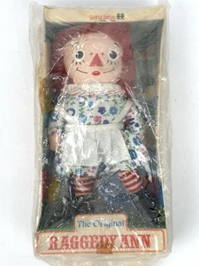 1970's KNICKERBOCKER "The Original Raggedy Ann" Doll 6" #0017 NEW-In-Box Sealed - Picture 1 of 3