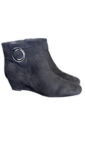Botines East 5Th negros con cremallera espuma viscoelástica talla 6 - Imagen 1 de 5