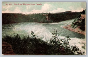 Niagara Fluss Whirlpool Postkarte - Blick aus Kanada - Nr. 910 – ca. 20er Jahre Scenic - Bild 1 von 2