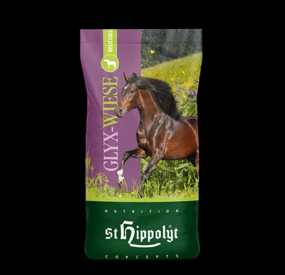 Hippolyt St. Glyx-Wiese HEUCOBS 20 kg Pferdefutter Raufutter Kräuter Gräser - Bild 1 von 3