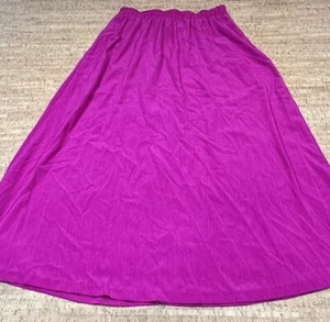 Vintage S.G. Sport Collection Skirt Women's Medium Bright Pink Pocket USA Made - Picture 1 of 10