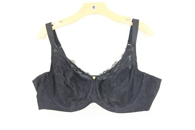 Soma Curvy Couture Bra 46D Women Plus Size NEW Underwire Everyday Glamour black - Image 1 of 4