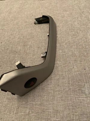 Nissan Murano 2010 4 vías interruptor de precaución de peligro tablero bisel gris plata Foto 1 de 4