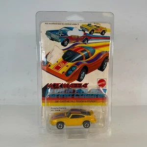 Hot Wheels Flying Colors 7648 Redline Yellow Porsche Carrera on Card 1973 - Picture 1 of 14