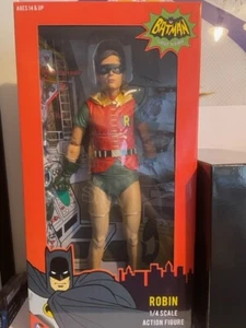 Batman 1966 TV Series Robin (Burt Ward) 1/4 Scale Action Figure Neca NEW