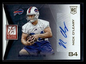 2015  Donruss #ERS-NOL Nick O'Leary Auto Elite Rookie Signatures Bills Mint+