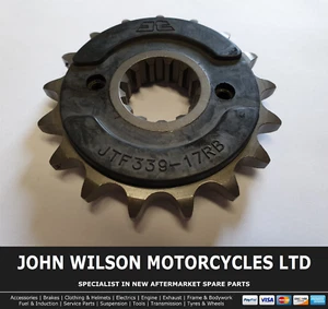 Honda CB 1100 F Bol d'Or 1983 JT Front Rubber Cushioned Sprocket 17 Teeth - Picture 1 of 1