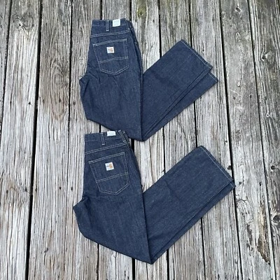 Lot Of 2 Carhartt FR Lightweight Jeans Size 30X32 CAT 2 NFPA 2112 #280-83 NEW - Image 1 of 4