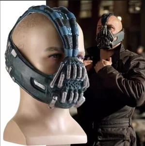 Anime Bane Cosplay Mask - Batman Villain PVC Helmet for Halloween Costume STOCK - Picture 1 of 5