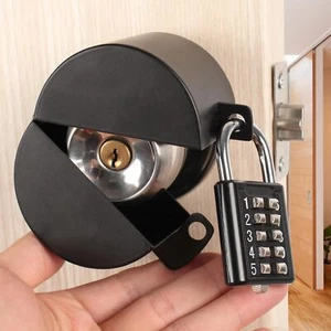 Door Handle Lock, Door Knob Lock Out Device,Cover to Disable The Doorknob/Fau... - Picture 1 of 3