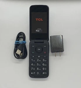Teléfono abatible prepago TCL Flip Pro 4 GB (Negro) Verizon 4G LTE excelente estado - Imagen 1 de 6