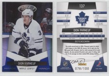 2010-11 Certified Mirror Blue /100 Dion Phaneuf #137