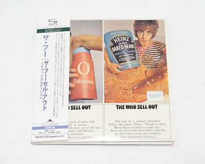 The Who - The Who Sell Out - Mini LP SHM-2CD Deluxe Edi Promo Paper Sleeve Japan Foto 1 de 4