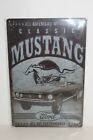 FMMS1 Classic Ford Mustang Metal Sign New 30 cm H X 20 cm W