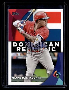 2023 Topps Manny Machado #WBC-9 World Baseball Classic Stars Dominican Republic - Bild 1 von 2
