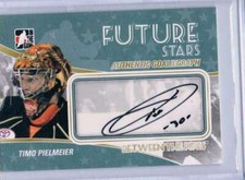 2010-11 In The Game Between the Pipes Autographs #ATP Timo Pielmeier NM-MT Auto
