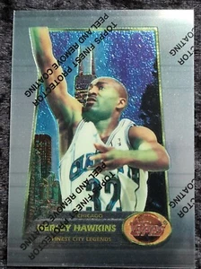 1994-95 TOPPS FINEST Hersey Hawkins #109 - MINT with PROTECTIVE COATING - Picture 1 of 3