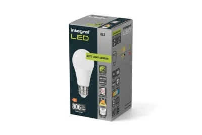 Integral Auro Sensor Low Energy LED Dusk Till Dawn Sensor Light Bulb, ES, E27 - Image 1 of 2