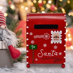 Christmas Express Mail Box Mini Mailbox for Farmhouse Wedding Party Backyard - Picture 1 of 7
