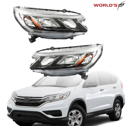 For 20152016 Honda CRV Headlight Halogen w/ LED DRL Clear Lens Right