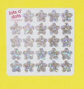 360 Foil Sparkle Star Mini Dot Stickers - Party Favors - Rewards - Picture 1 of 1