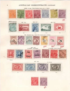 AUSTRALIA - A Better Collection on 5 Album Pages - Picture 1 of 5