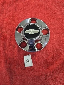 Chevy 1500 Pickup 46254 Chrome OEM Wheel Center Rim Cap Hub Cover 2WD GM 5 Lug - Picture 1 of 2