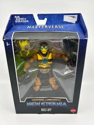 Boneco de ação Masters of the Universe Masterverse Buzz-Off novo Eternia Spy In th - Imagem 1 de 4