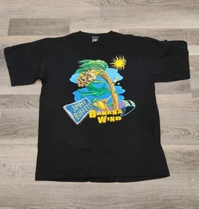 JIMMY BUFFETT T-Shirt VINTAGE 1996 Herren XL GIANT Tag BANANA WIND doppelseitig  - Bild 1 von 6