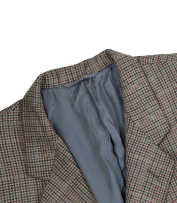 Мужская 42 L Hickey Freeman окно проверить 100% шерсти Sport пальто Blazer куртка - Изображение 1 из 4
