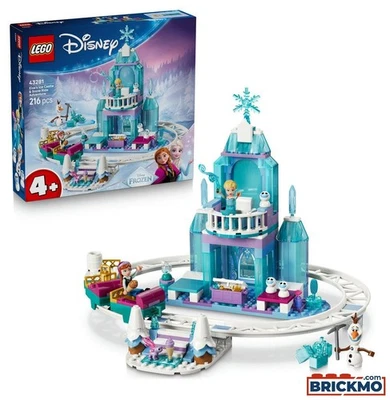 LEGO Disney 43281 Giro in slitta di Elsa intorno al Palazzo di Ghiaccio 43281