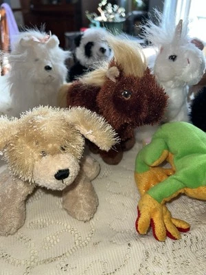 Webkinz Lil Kinz Lot Of 9 No Codes - Image 1 of 4