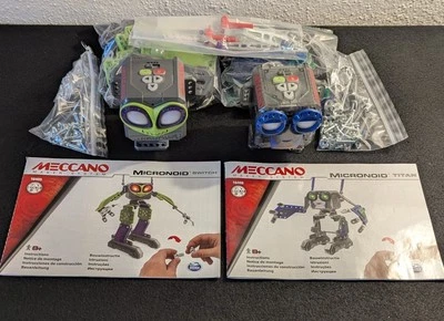 Meccano Maker System Micronoid Titan & Switch #16405 & #16405 Working - Image 1 of 3