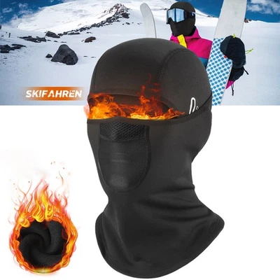Sturmhaube Balaclava Winter Fahrrad Winddicht Warm Motorrad Ski Halswärmer Maske - Bild 1 von 4