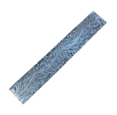 10''handmade damascus steel High quality feather blank billet for knifemaking - Image 1 of 4