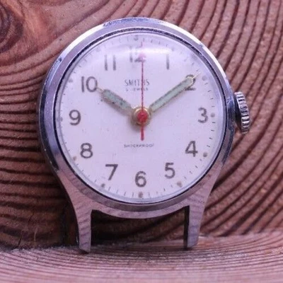 SWISS 5j DOCTOR NURSE'S WATCH 26.5mm 13.5mm LUG FOR REPAIR (LC) - Image 1 of 4