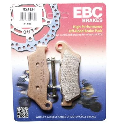 EBC MXS181 Front Sintered Brake Pads for KTM EXC 380  1998-2003 - Image 1 of 4