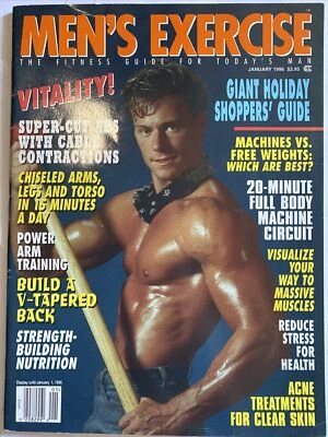 Men’s Exercise magazine - January 1996 - Gay Interest - Image 1 of 3